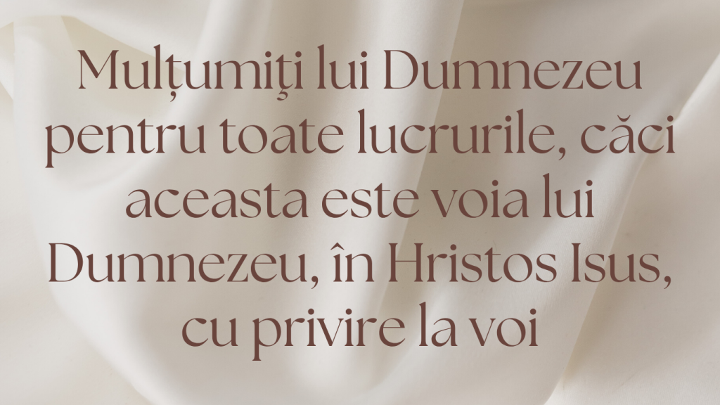 🌿 Mulțumirea